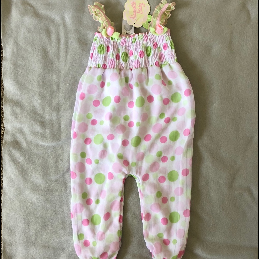 Nannette Baby Polka Dot Jumper